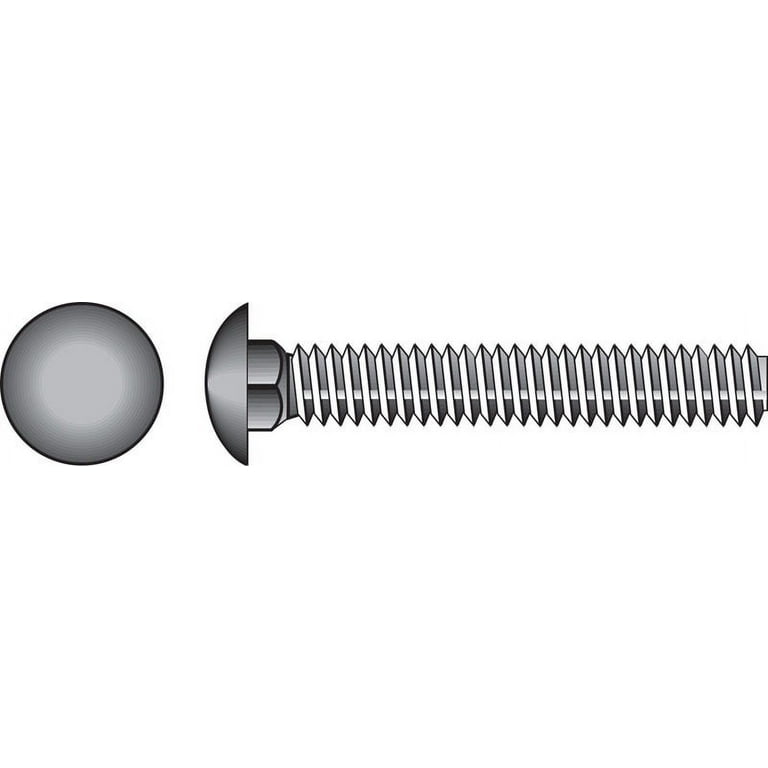 Hillman 1/2 in. D X 4-1/2 in. L Hot Dipped Galvanized Steel Hex Bolt 25 pk Hillman 1/2 in. D X 4-1/2 in. L Hot Dipped Galvanized Steel Hex Bolt 25 pk