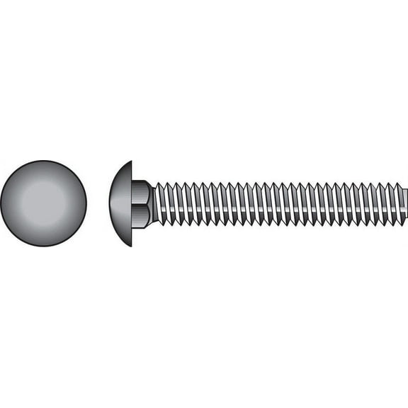 Hillman 1/4" Stainless Steel Carriage Bolt