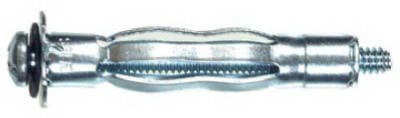 HILLMAN 1/4 in. D X 1/4 in. Long in. L Metal Pan Head Hollow Wall Anchors 50 pk, Each