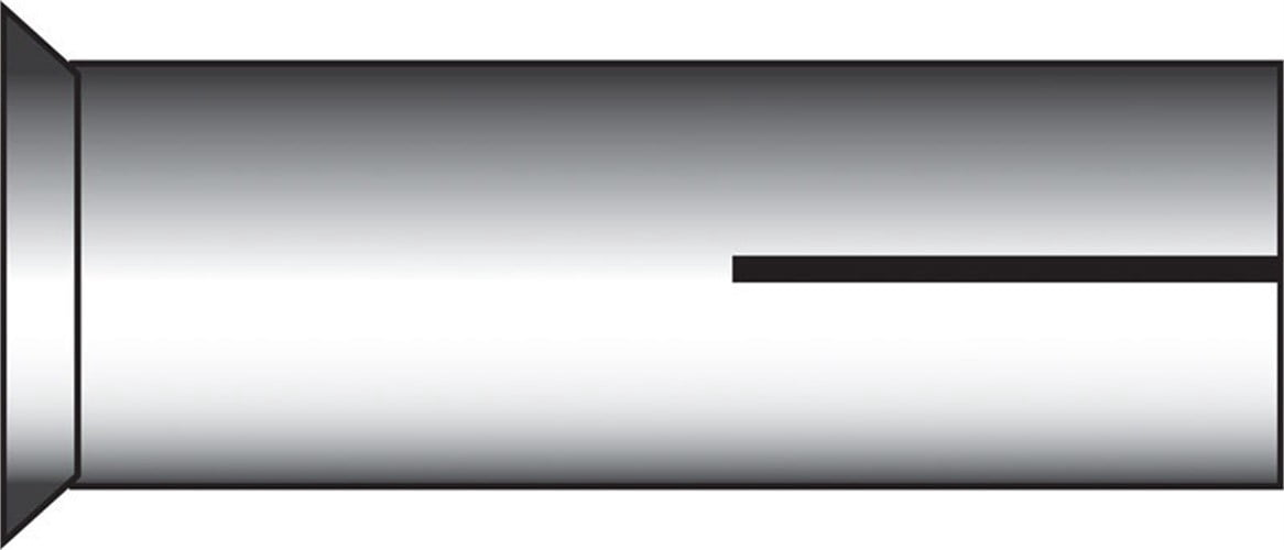 Hillman  Drop-In Anchors  1/4 in. Dia. 100 pk