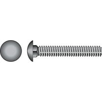 Hillman 1/4 in. Zinc-Plated Steel Carriage Bolt