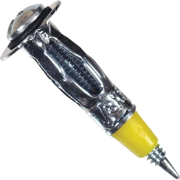 Hillman Hollow Wall Anchor Drive-In Style - Metal, Easy Installation - 10 Pack, 1/8 In