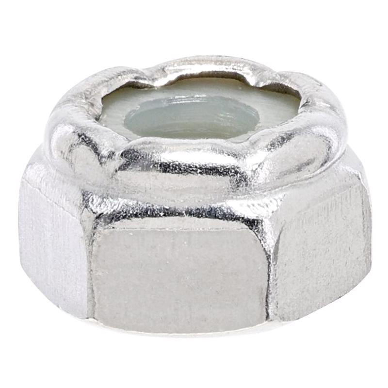 Hillman Nylon Insert Lock Nuts Fine Stainless Steel 100 / Box