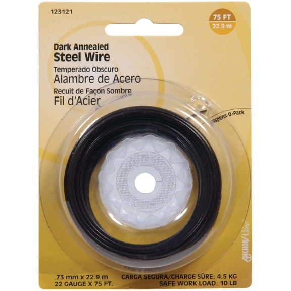 Hillman Fasteners 123121 63-Foot 22-Gauge Annealed Wire - Quantity 10