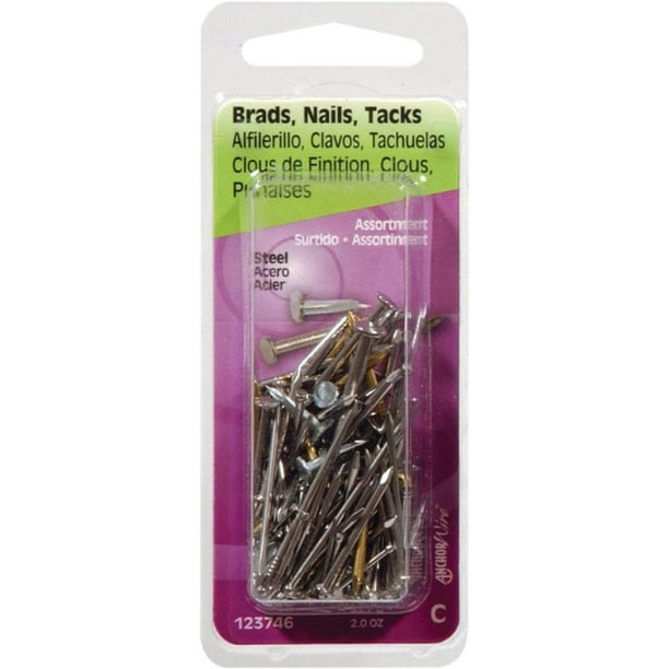 Hillman 16 Ga. X 1-1/2 in. L Galvanized Steel Brad Nails 1 pk 1.5 oz