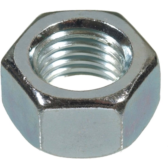 Hillman 160504 Hex Nut 3/8" Zinc-Plated Steel USS Zinc-Plated