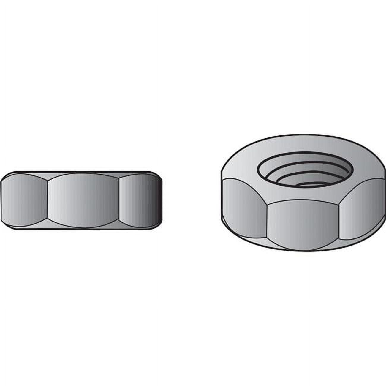 Hillman 160512 Hex Nut 58 Zinc Plated Steel Uss Zinc Plated 