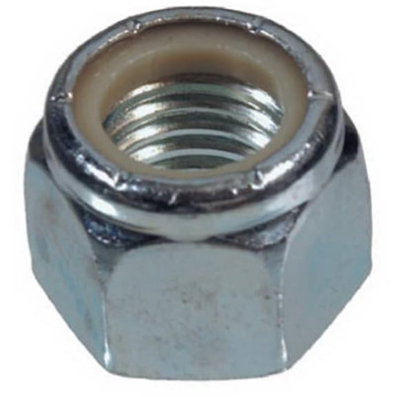 Hillman 180150 Nylon Insert Lock Nut, 5/16-18, Coarse Thread, 100 Pack, Each