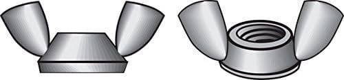 Hillman 180240 8-32 in. Wing Nuts