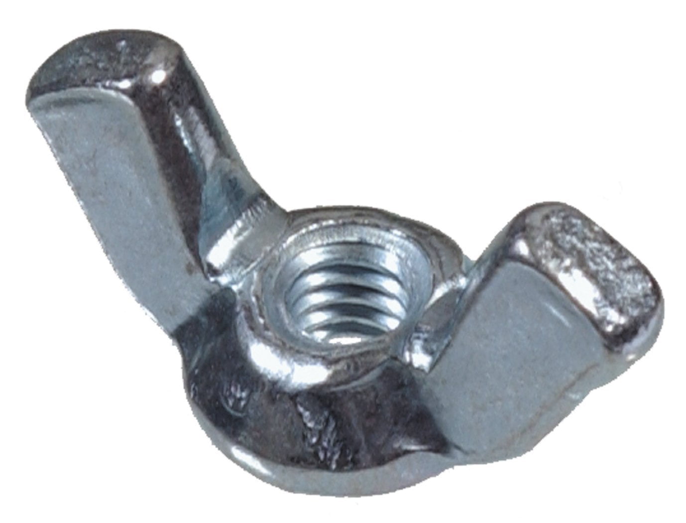 Hillman Wing Nut Zinc Plated - Iron, 0.31-18 in. - Pack of 100, Size 1