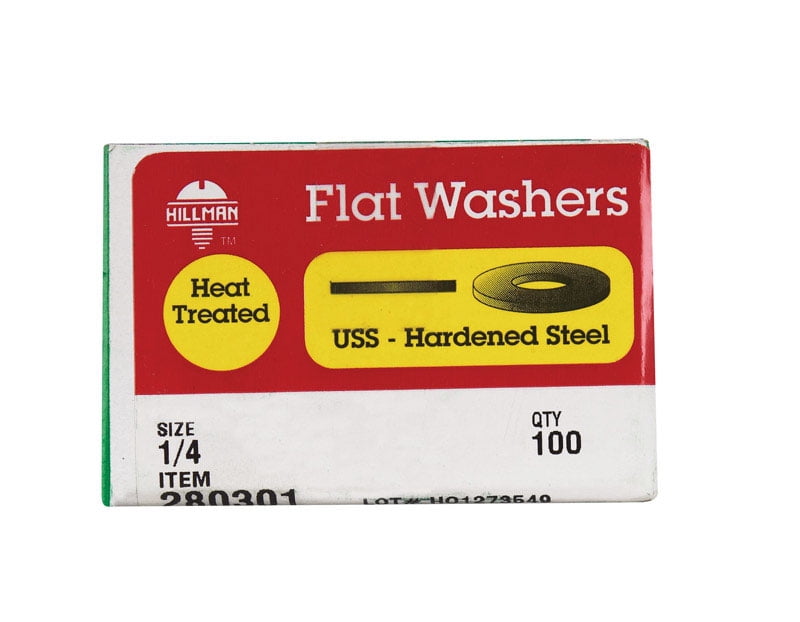 Aazon.co: The Hillan Group 35010 SAE Flat Washers, 1/4-Inch, 100...