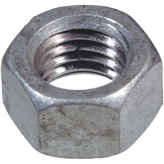 Hillman Hex Nut Grade 2 Galvanized Zinc - 20 Count, 3/4 In, 10 Tpi, Rust Resistant