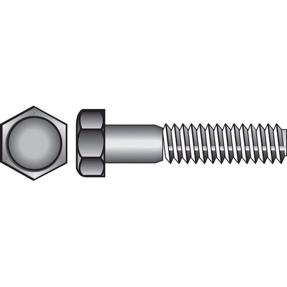 Hillman 3/8" Hot Dipped Galvanized Steel Hex Bolt
