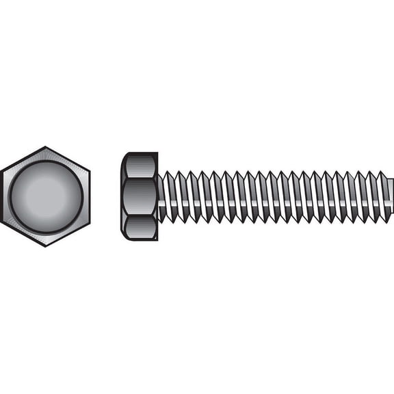 Hillman 3/8" Zinc Plated Steel Hex Tap Bolt