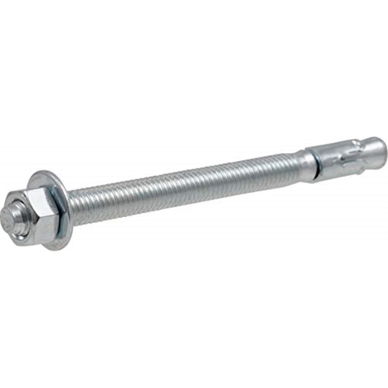 The Hillman Group 370986 Wedge Anchor, 3/8 X 5-Inch, 10-Pack