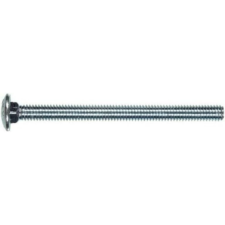 Hillman 3/8 in. X 6 in. L Zinc-Plated Steel Carriage Bolt 50 pk Hillman 3/8 in. X 6 in. L Zinc-Plated Steel Carriage Bolt 50 pk