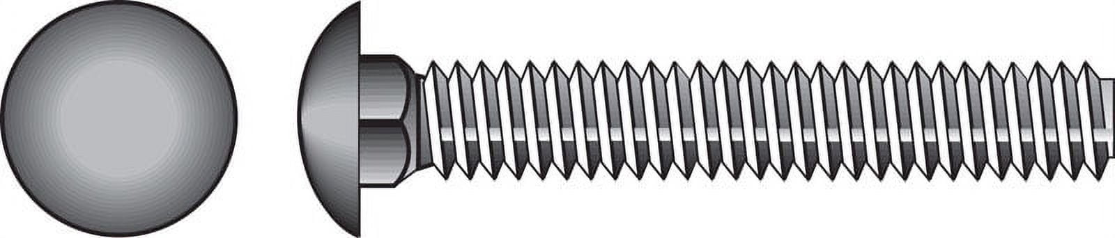 Hillman 3/8 in. Hot Dipped Galvanized Steel Carriage Bolt