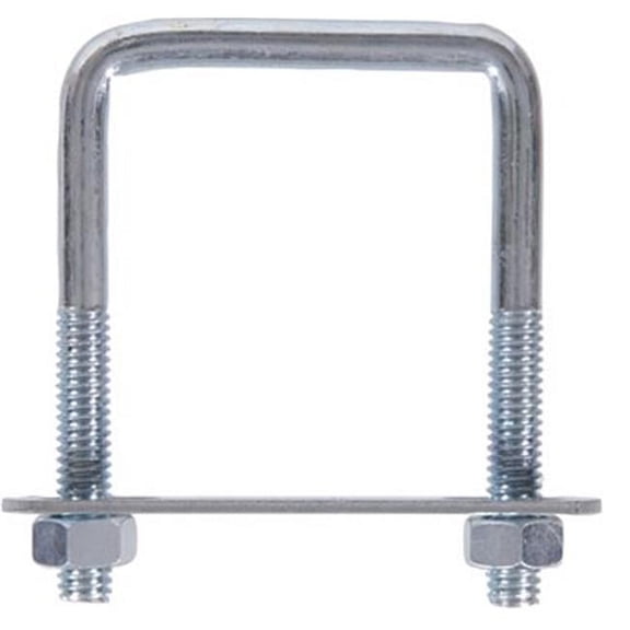 Hillman 320902 0.37-16 x 6 x 4 in. Zinc Plated U-Bolt - Pack of 5