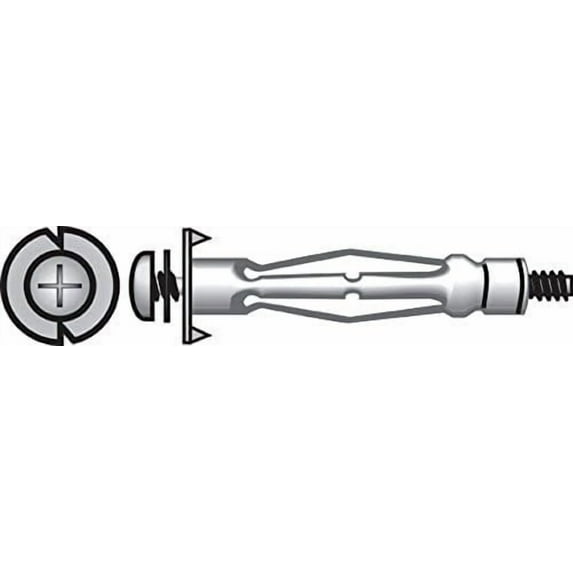 Hillman 370021 0.5 in. Hollow Wall Anchors 50 per Box