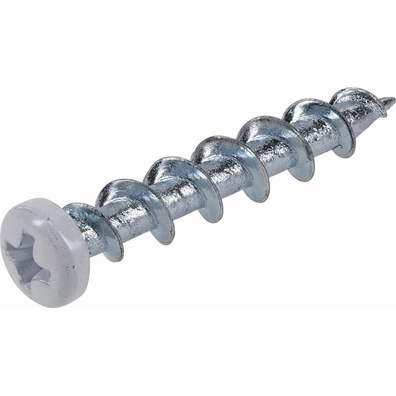 75-pack Borefast Drywall Anchors Screw-In - Easy Installation - 75 Pack, 1 1/2'' Pan Head, White Construction & DIY Use, Standard Hardware Spec