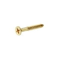 thumbnail image 1 of Hillman #12 X 2In Brass Flat Head Phillips Wood Screw 100Pk, 1 of 2