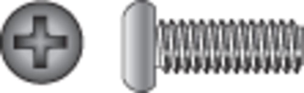 Hillman 401709662 8-32 x 1.5 in. Pan Phillips Machine Screws, 100 Per Box