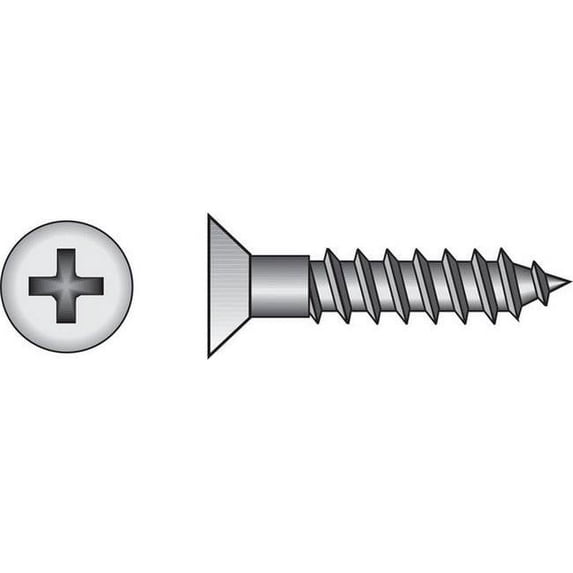 Hillman 40171 Wood Screws - Zinc - No. 14