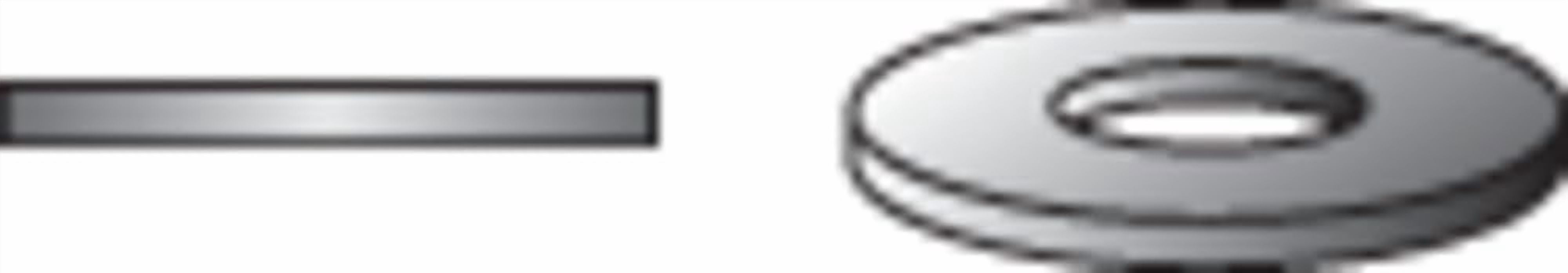 Hillman Flat Washer 1 in USS - Zinc Finish - 10 Per Pack