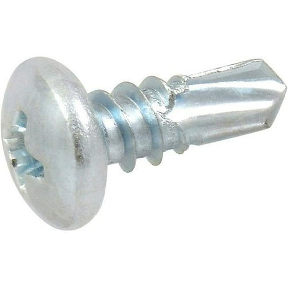 Hillman 41506 Phillips Self Drilling Zinc Screw, #8-18 x 1/2",100 Pack