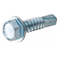 thumbnail image 1 of Hillman 41544 Zinc Hex Washer Head Self Drilling Screws (#8 x 1in.), 75-Pack, 1 of 2