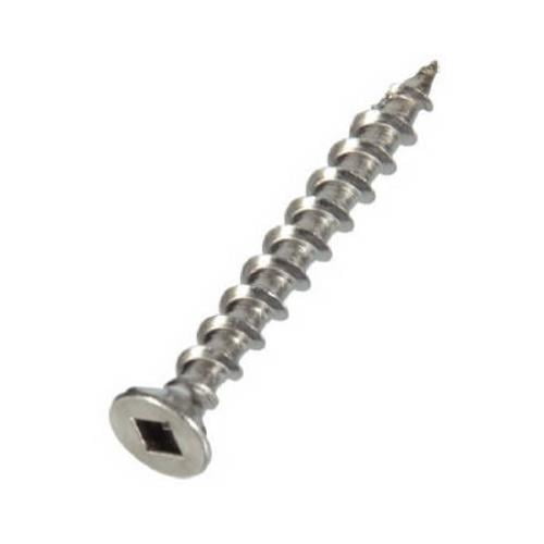 41601 Deck Screws, Flat Countersunk Head, 3-In. x 10, 25-Pk. - Quantity 1