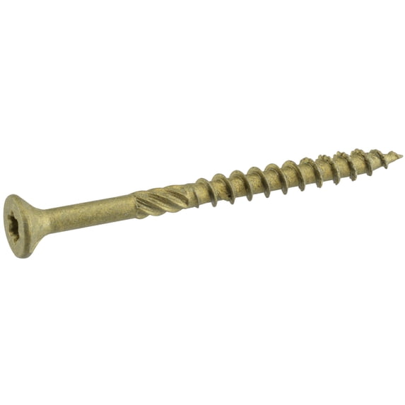 Hillman 42482 #9 x 3 in. Outdoor Wood Screw, 50-Pack