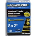 thumbnail image 1 of Hillman 48597 Premium Deck Screws Power Pro No. 8 X 2" L Star Flat Head 1 lb Ceramic Coated, 1 of 11