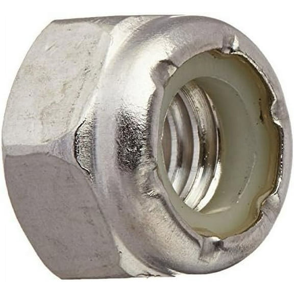 Hillman 5/16 Stainless Steel SAE Nylon Lock Nut 50 pk