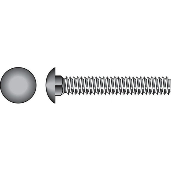 Hillman 5/16" Zinc-Plated Steel Carriage Bolt