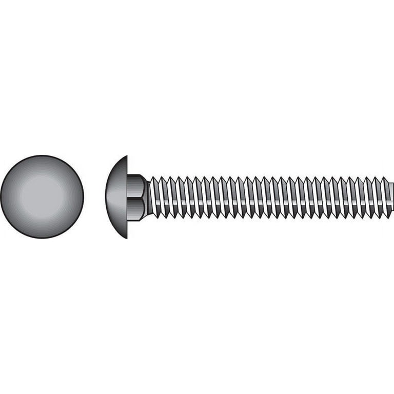 Hillman 1/2 in. D X 5-1/2 in. L Zinc Plated Steel Hex Bolt 25 pk Hillman 1/2 in. D X 5-1/2 in. L Zinc Plated Steel Hex Bolt 25 pk