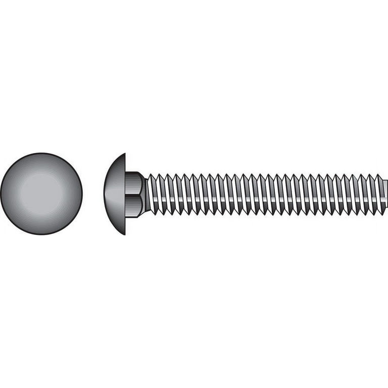 Hillman 5/16 in. D X 4-1/2 in. L Zinc Plated Steel Hex Bolt 50 pk Hillman 5/16 in. D X 4-1/2 in. L Zinc Plated Steel Hex Bolt 50 pk