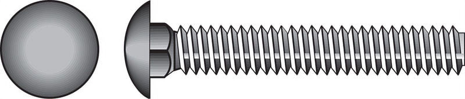 Hillman 5/8" Zinc-Plated Steel Carriage Bolt