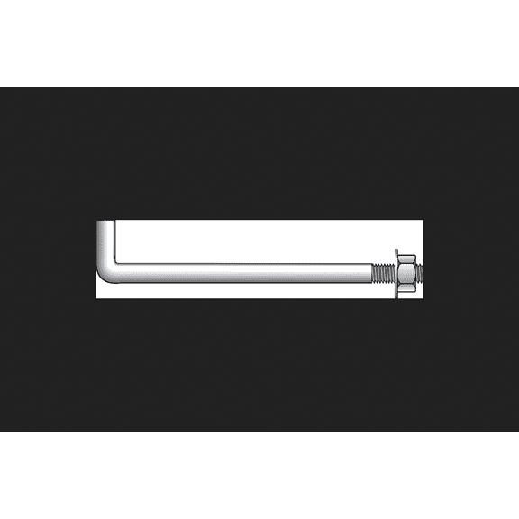 Hillman 5/8 in. D X 16 in. L Steel Round Head Anchor Bolts 10 pk