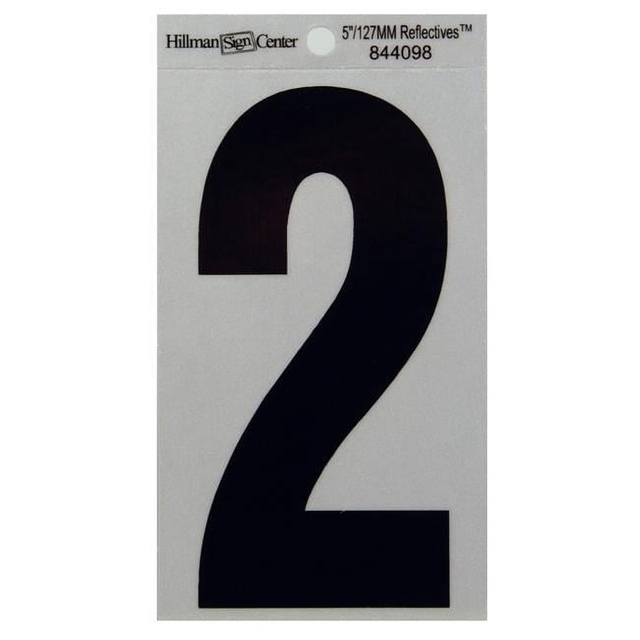 Hillman Group 844098 5 in. Black & Silver Reflective Mylar Hillman Group 844098 5 in. Black & Silver Reflective Mylar