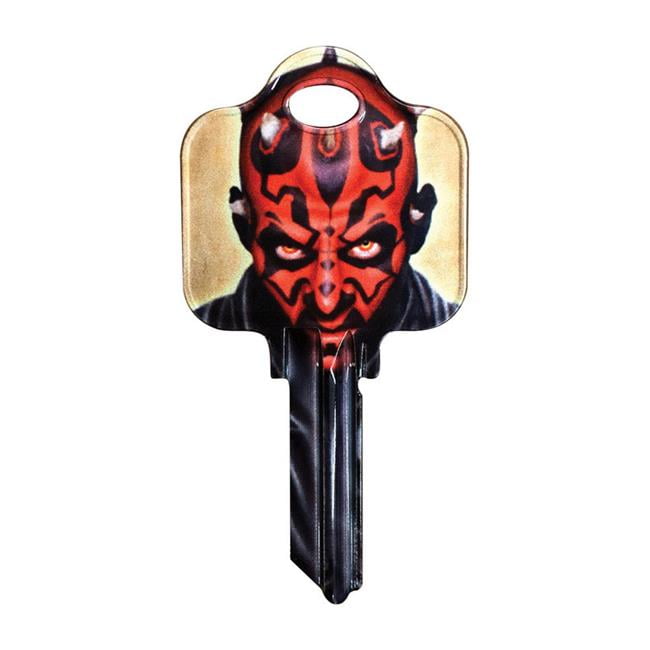 Hillman Star Wars Darth Vader House/Padlock Universal Key Blank Single Hillman Star Wars Darth Vader House/Padlock Universal Key Blank Single