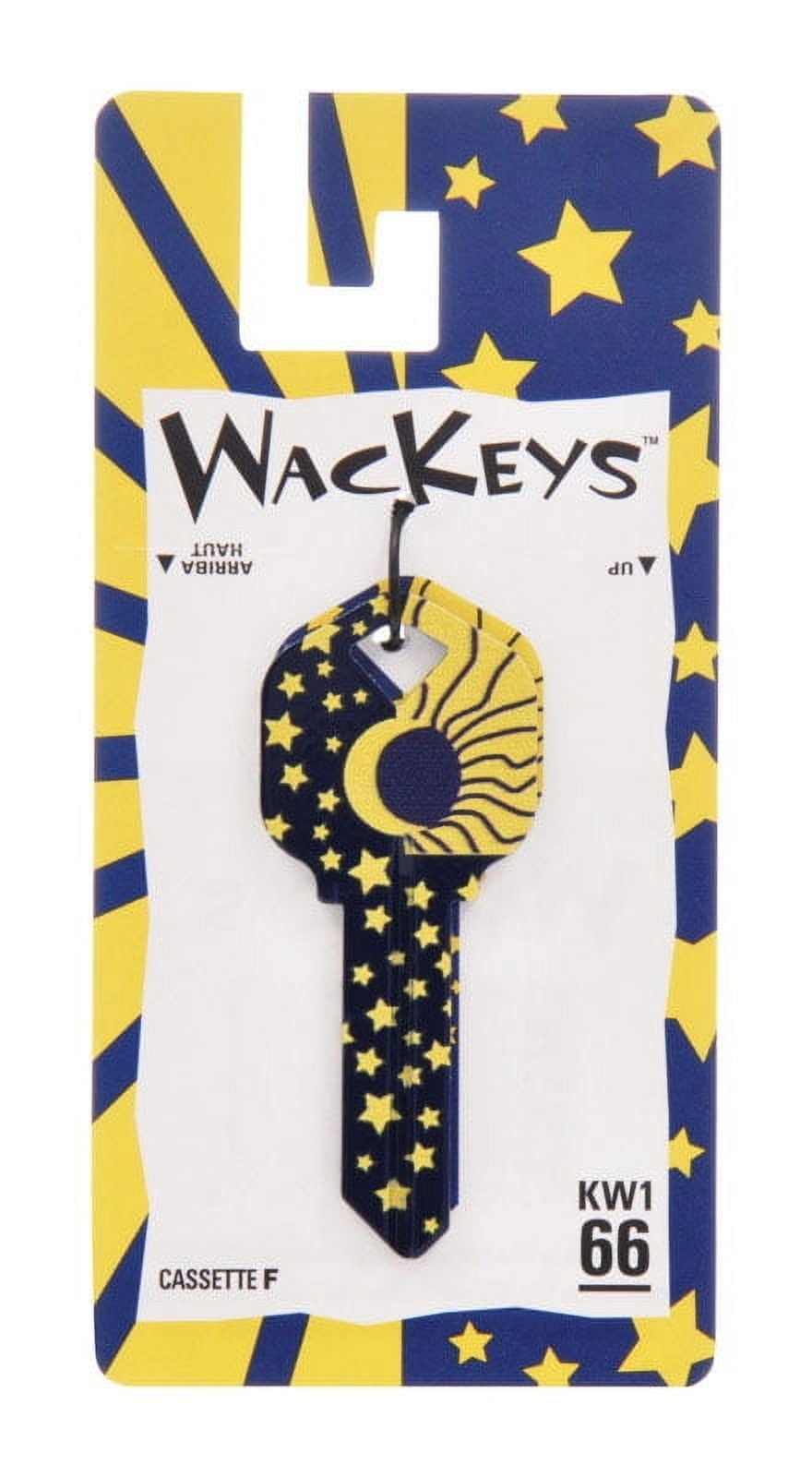 Hillman Wackey Sun & Moon House/Office Universal Key Blank Single Hillman Wackey Sun & Moon House/Office Universal Key Blank Single