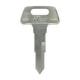 thumbnail image 1 of Hillman 5007053 Motorcycle Universal Key Blank, 2036 HD74 Double sided for Honda - Pack of 4, 1 of 1