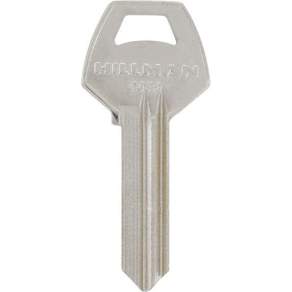 Hillman 5007073 House & Office Universal Key Blank for 2002 CO89 Single Sided - Case of 4
