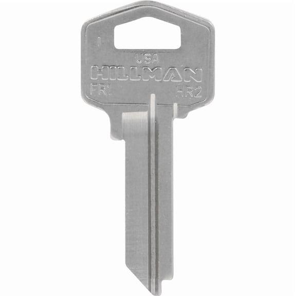 Hillman 5007093 House & Office Universal Key Blank for 2007 FR1 & HR2 Single Sided - Case of 4