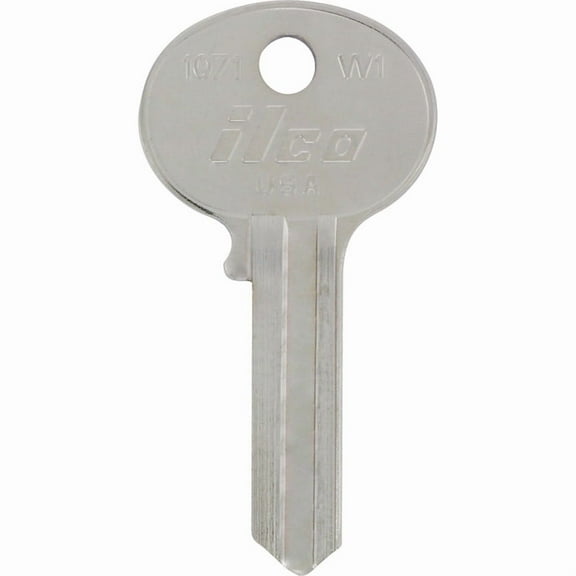 Hillman 5007113 House Universal Key Blank, 2008 W1 Single Sided - Pack of 4