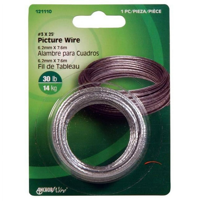 Hillman 50980 25 ft. No.3 CD Picture Wire