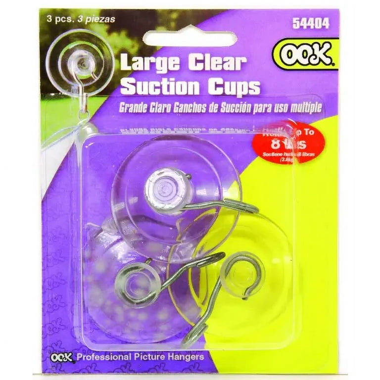 Hillman OOK Clear Hanging Hooks 5 lb 3 pk Hillman OOK Clear Hanging Hooks 5 lb 3 pk