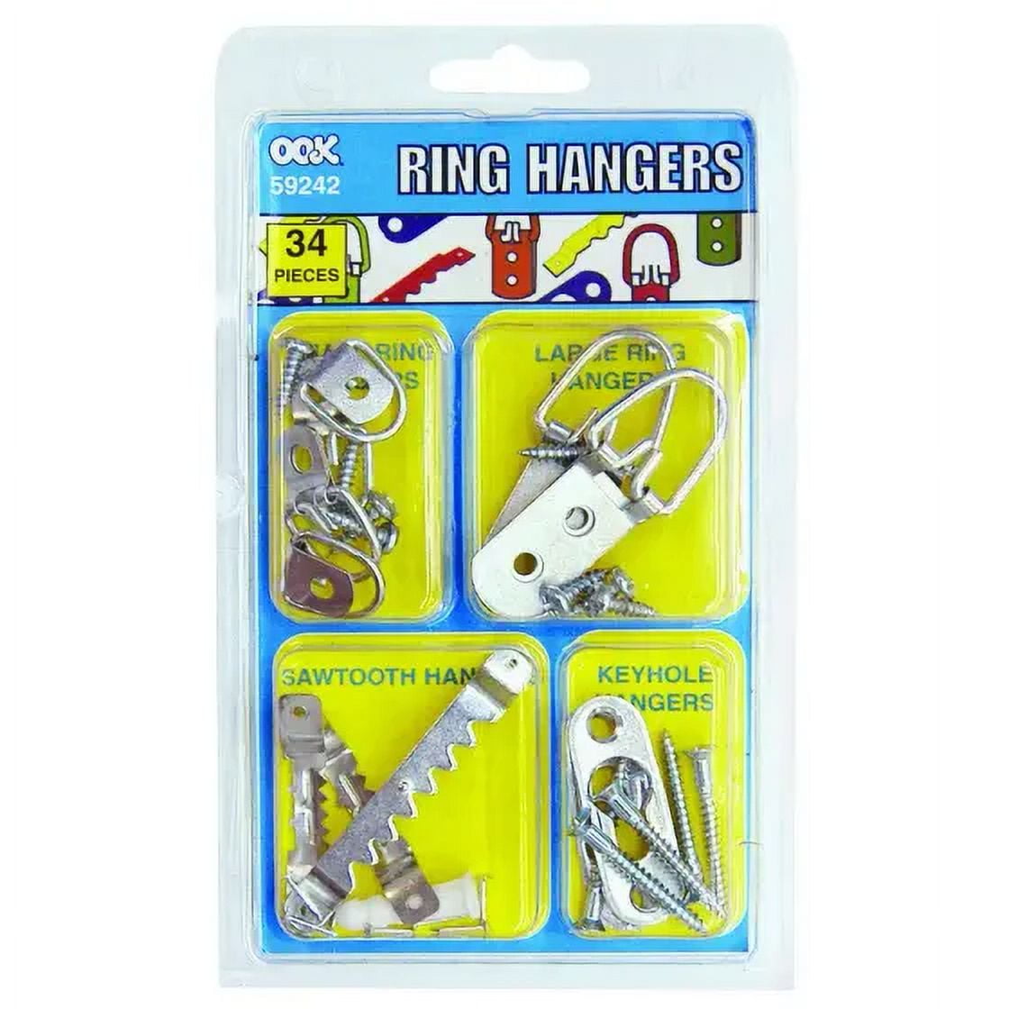 Hillman 59242 Ook Conventional 32 Piece Picture Hanging Kits, Each