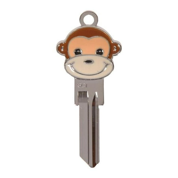 Hillman 5931589 3D Keys House & Office Blank Single Sided Universal Key for Universal - Pack of 4